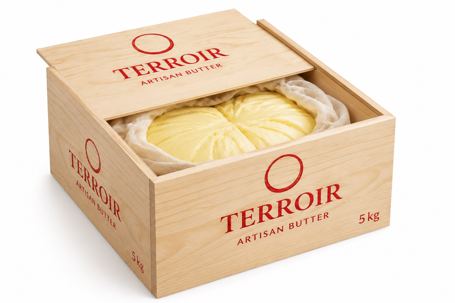 5kg Cultured Unsalted Butter