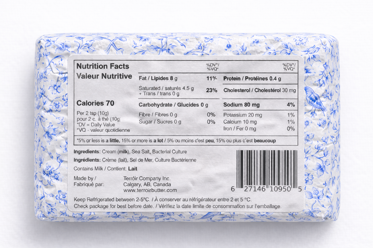 Cultured Sea Salt Butter | 225g