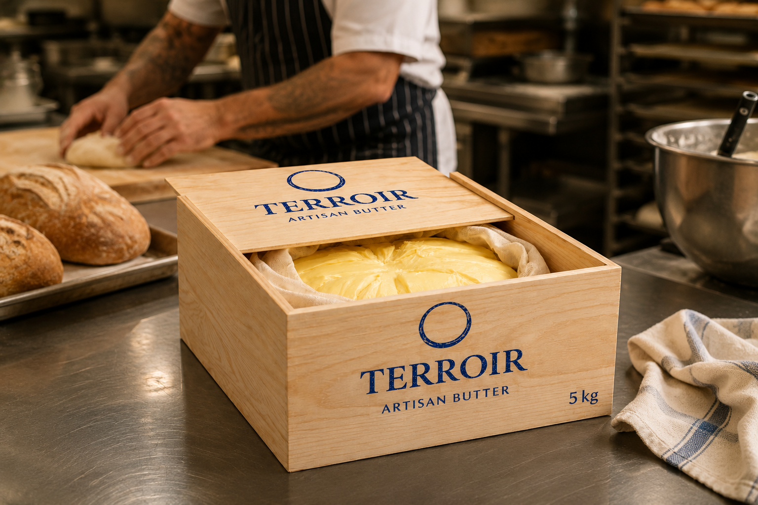 5kg Cultured Sea Salt Butter