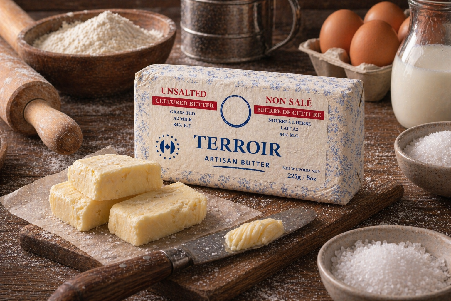 Cultured UnSalted Butter | 225g